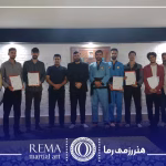 اعطای احکام مربیگری مربیان خراسان رضوی با حضور بنیانگذار هنر رزمی رما